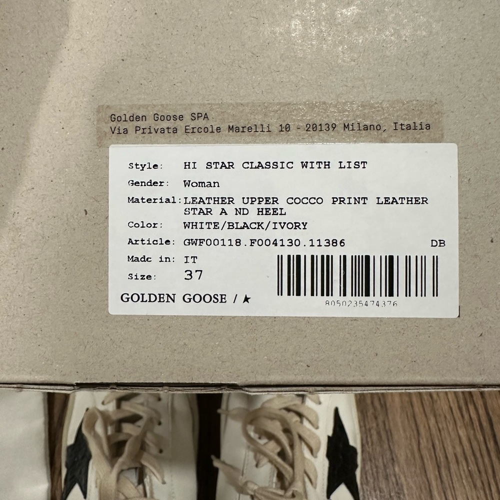 Golden Goose Hi Star - Picture 9 of 9